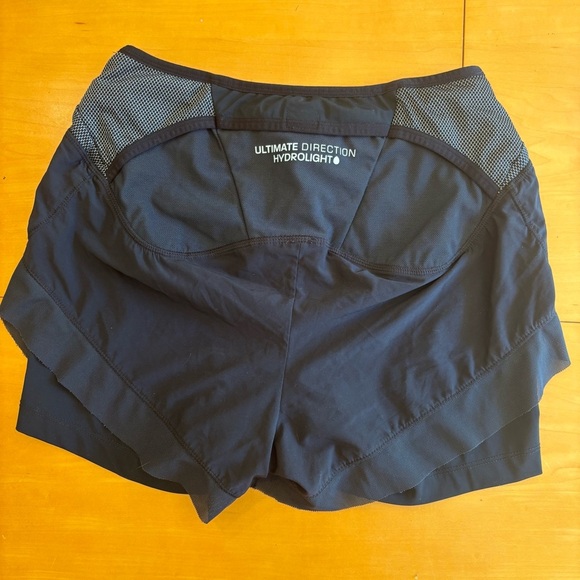 Ultimate Direction S Hydrolight series black athletic running short - Picture 13 of 13